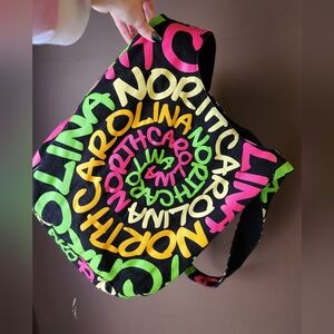 Colorful North Carolina Tote Bag